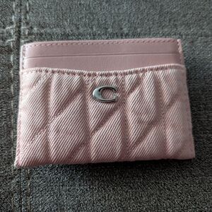 Coach Pink Quilted Wallet